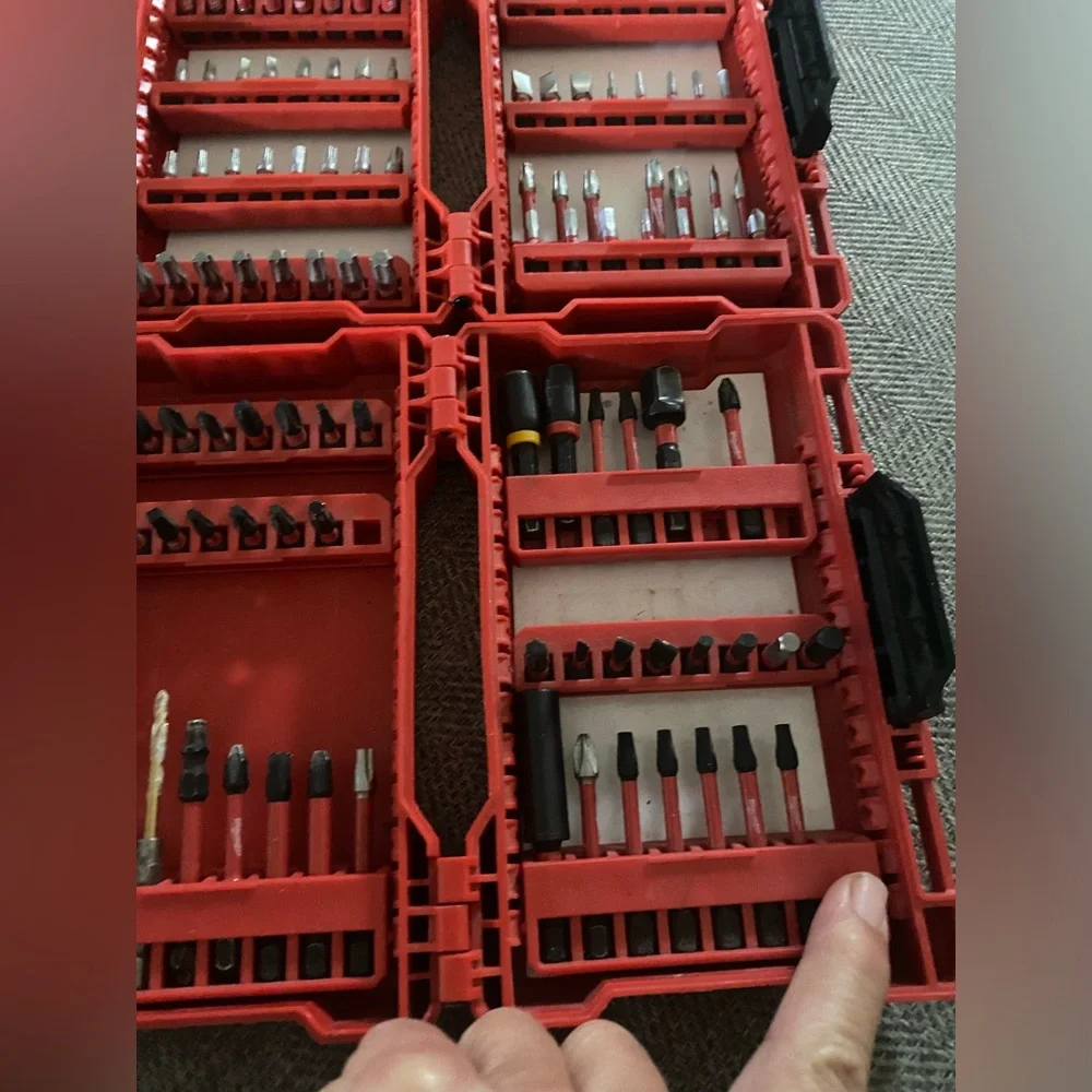 Milwaukee Shockwave Impact Duty Driver Bit Set 44Pc & 62pc Two Set!